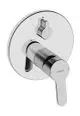 HANSA-Einhebelmischer-Fertigmontageset-fuer-Wanne-Brause-HANSAPRIMO-8990-Rosette-rund-Chrom-89909003 gallery number 1